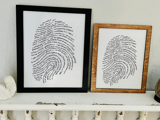 God's Fingerprint Wall Art RETAIL