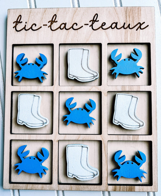 Tic Tac Teaux Crab and White Boots