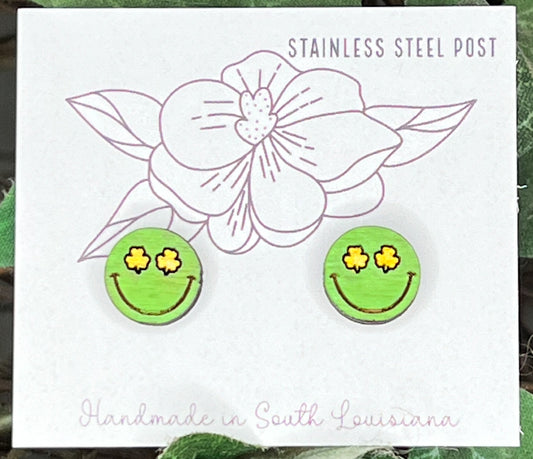 Happy Go Lucky Stud Earrings