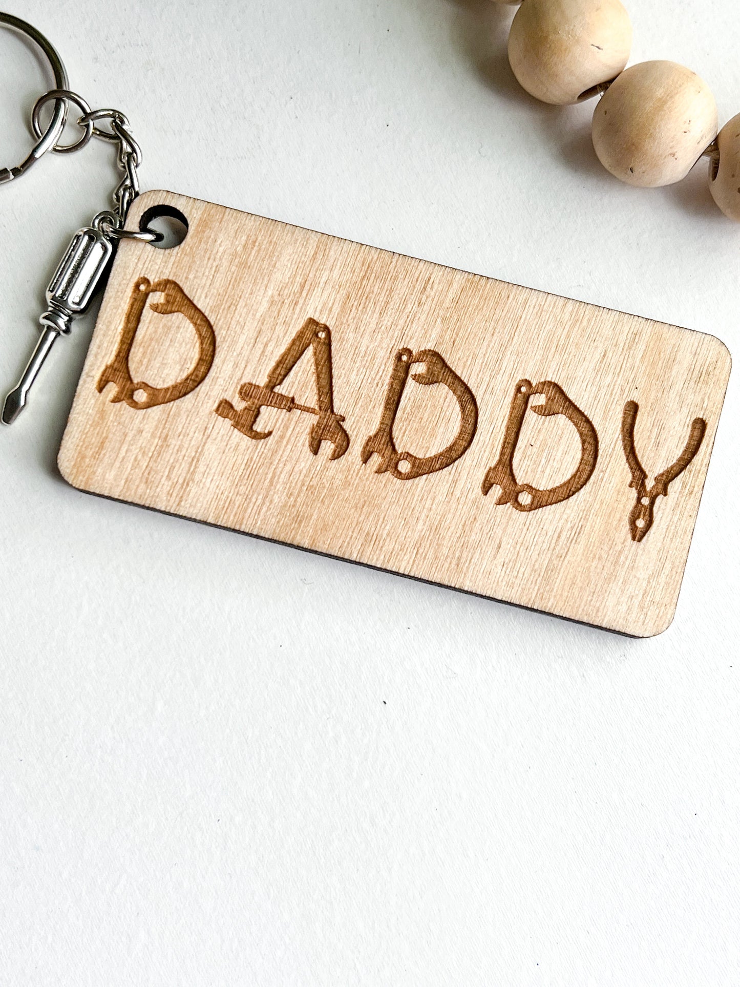 Dad Family Keychain