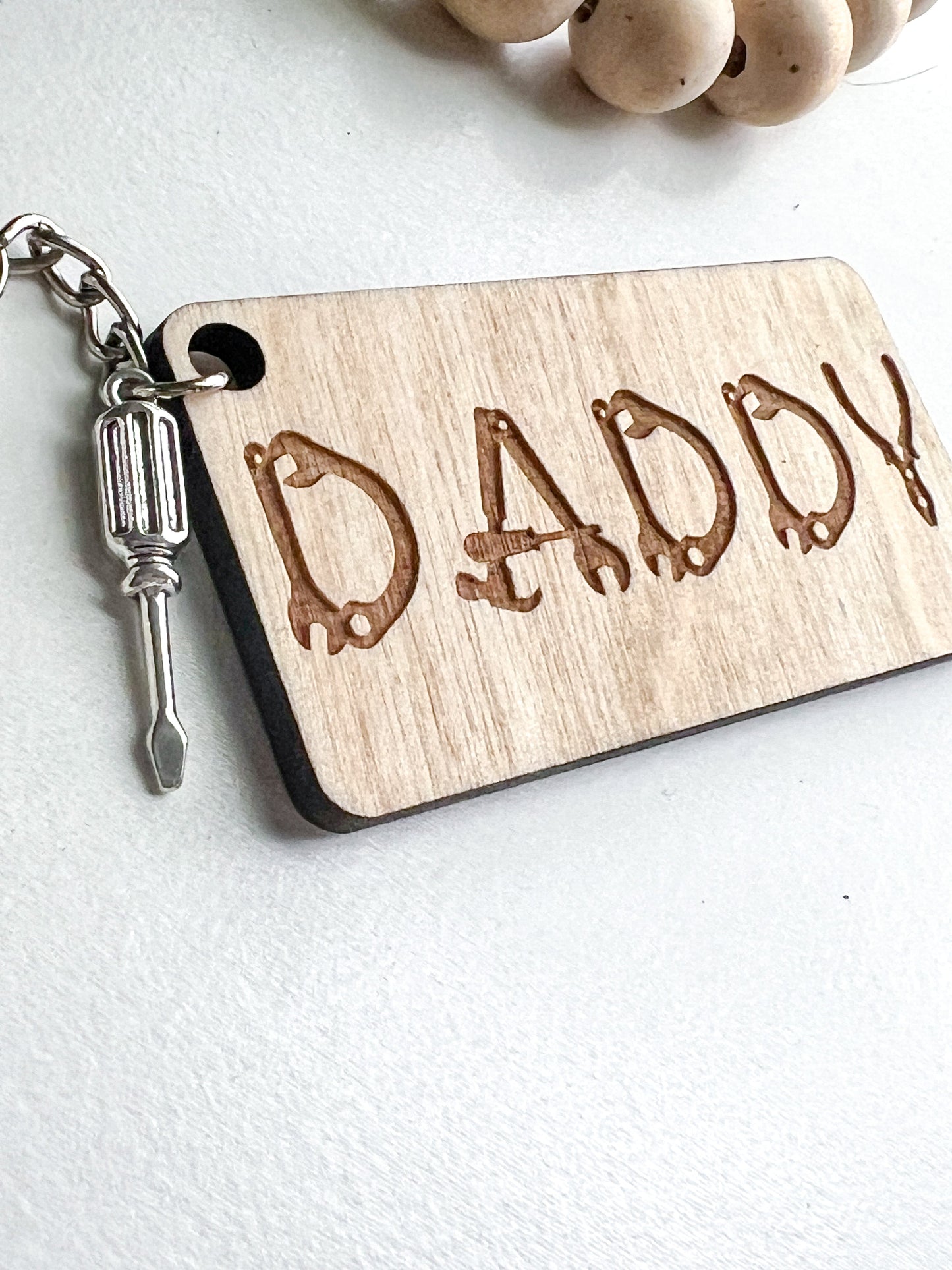 Dad Family Keychain