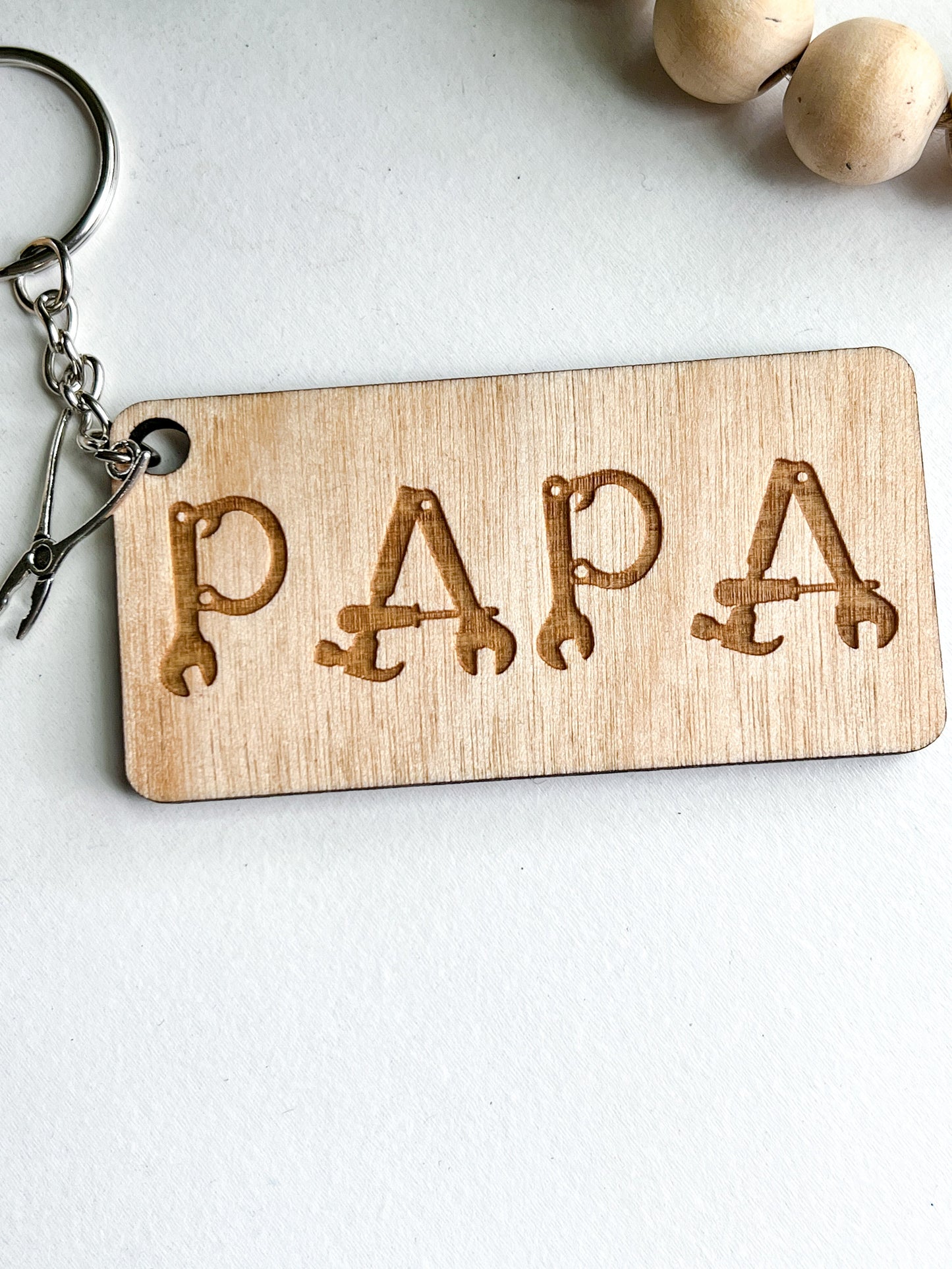 Dad Family Keychain