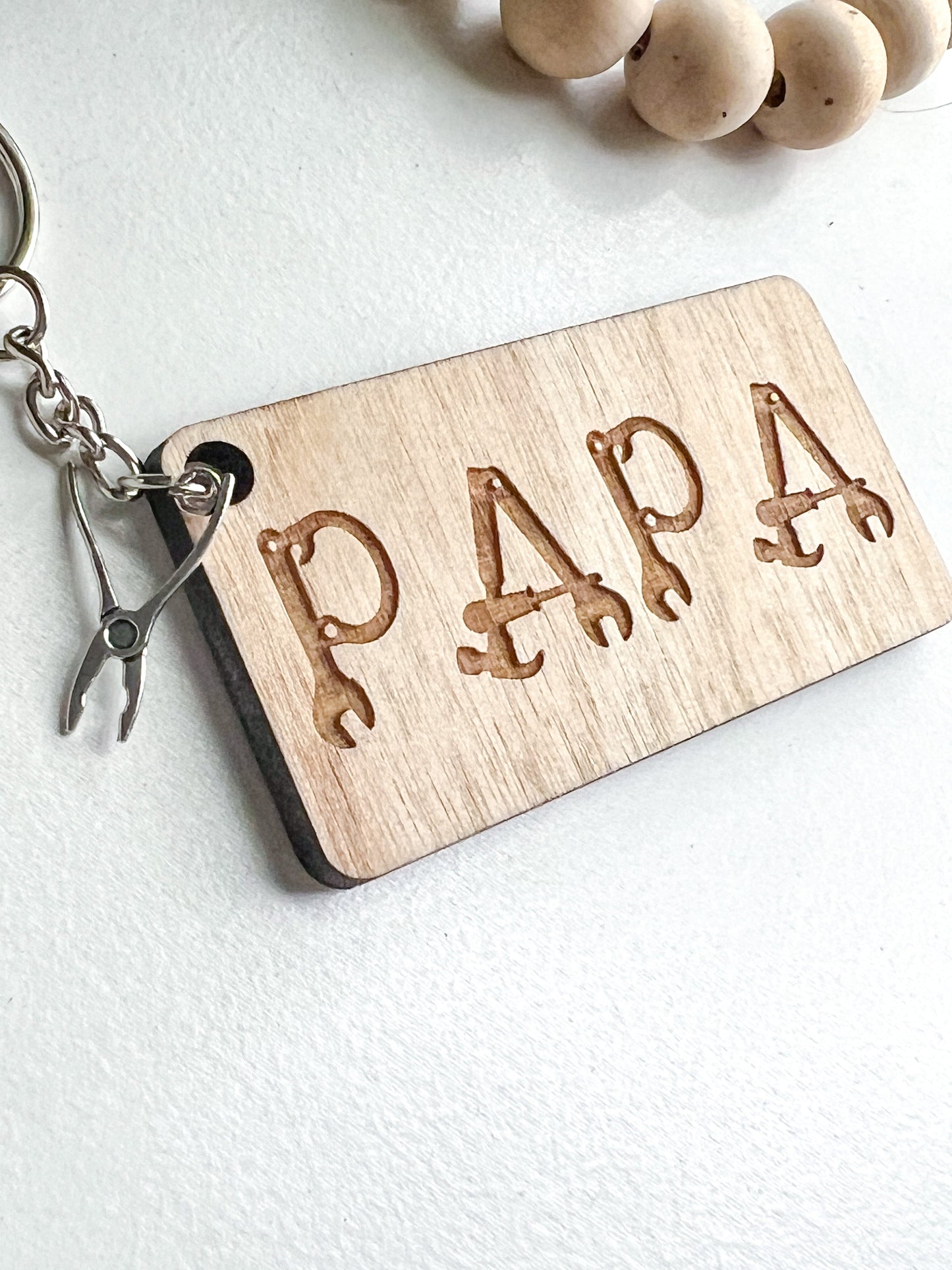 Dad Family Keychain