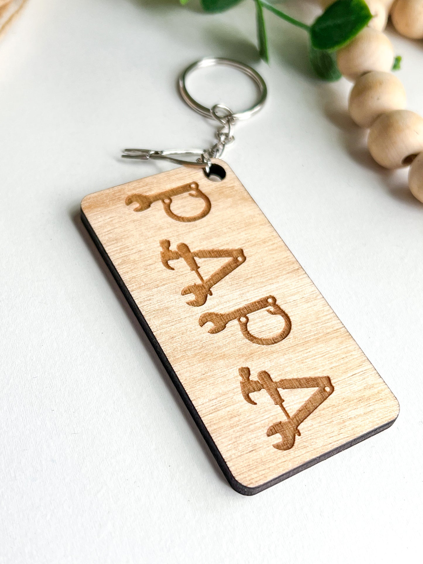 Dad Family Keychain