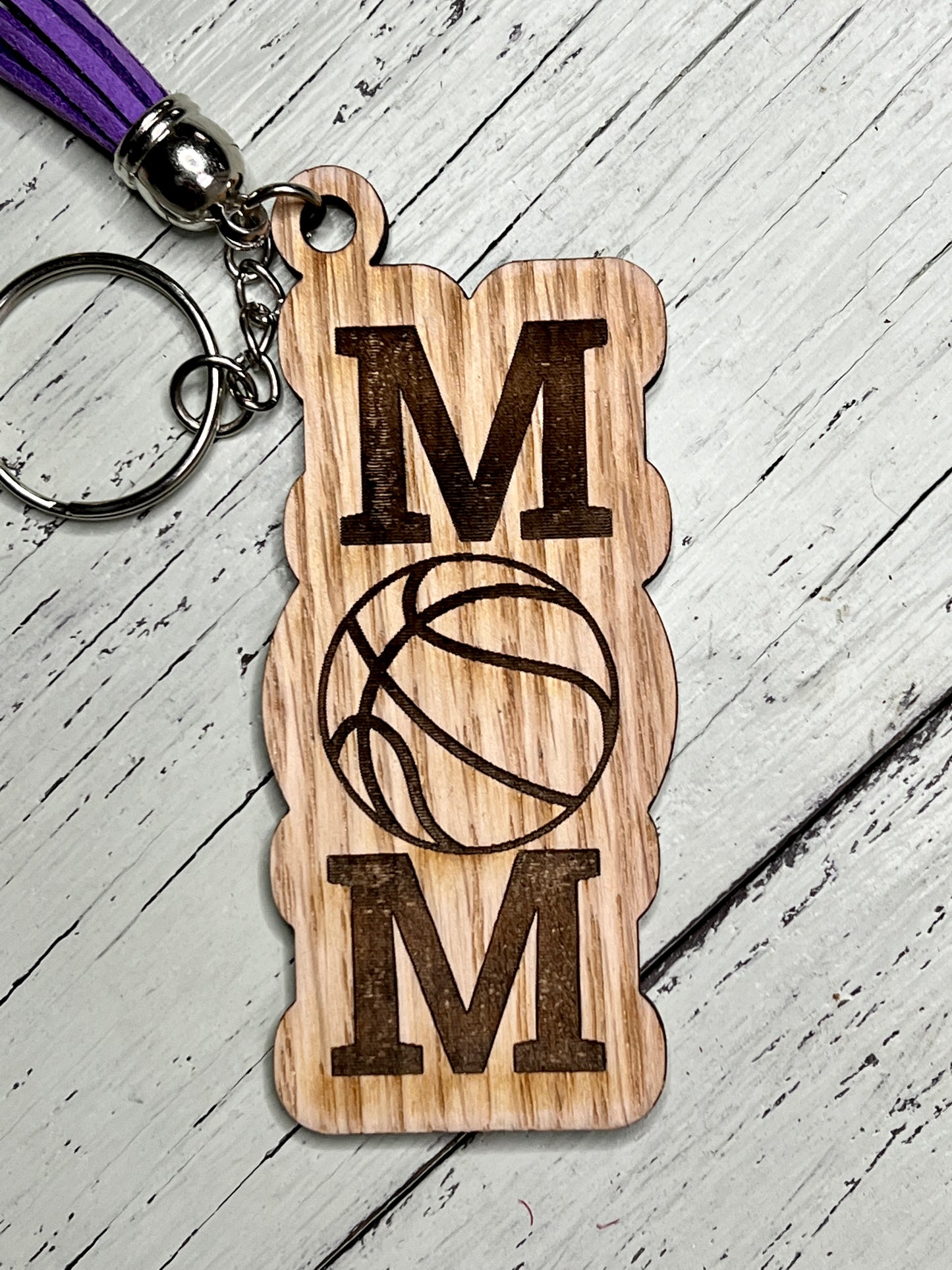 Sports Mom Keychain