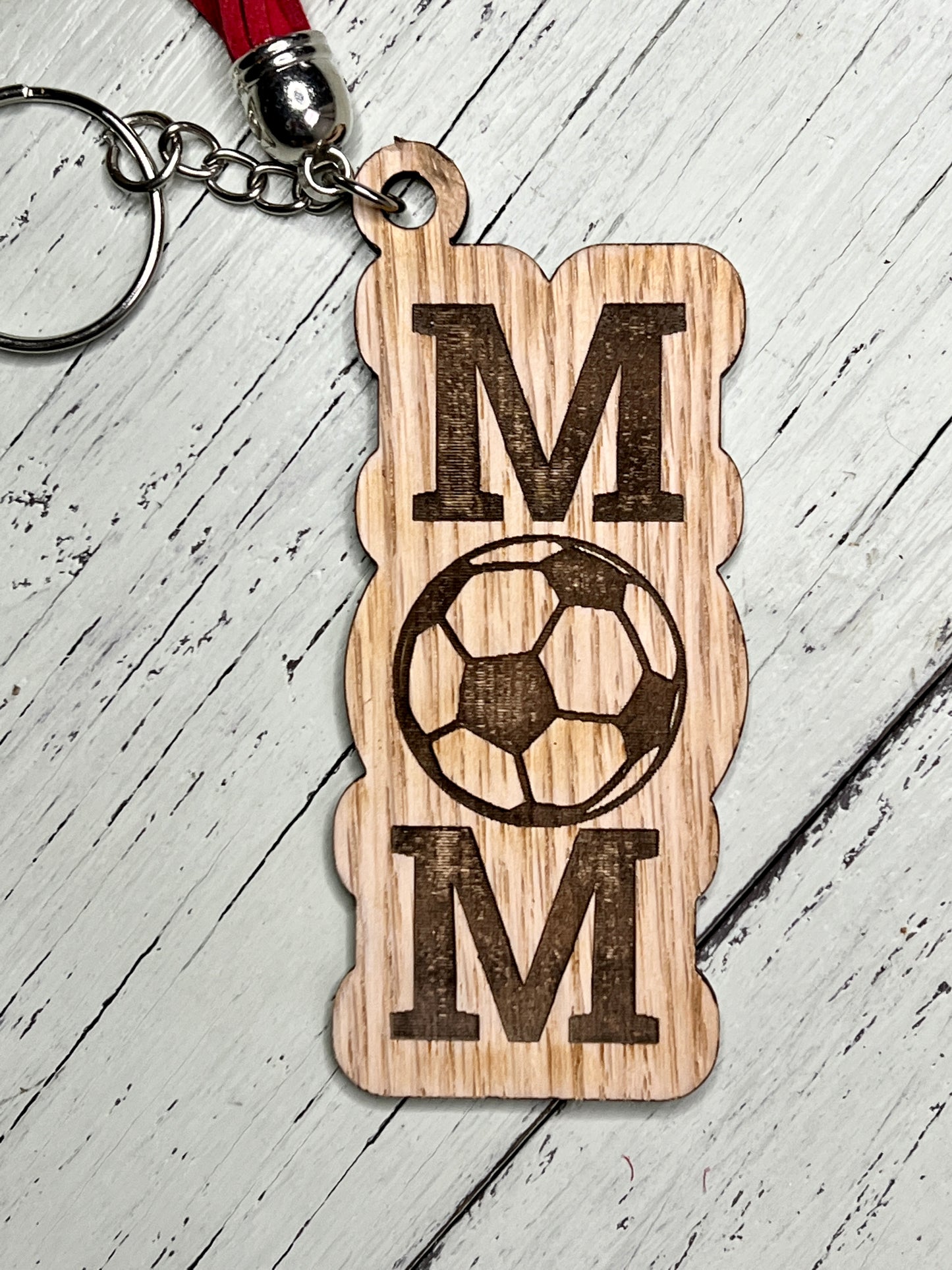 Sports Mom Keychain